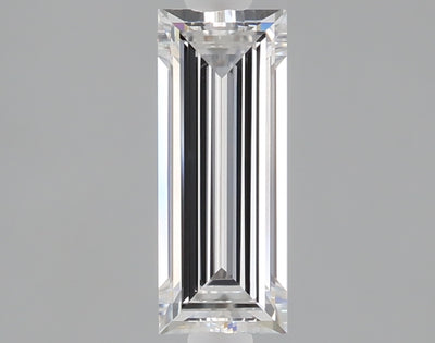 1.01 carat baguette lab grown diamond E color VVS2 clarity