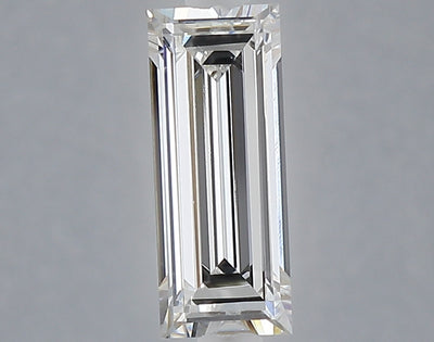1.01 carat baguette lab grown diamond E color VVS2 clarity