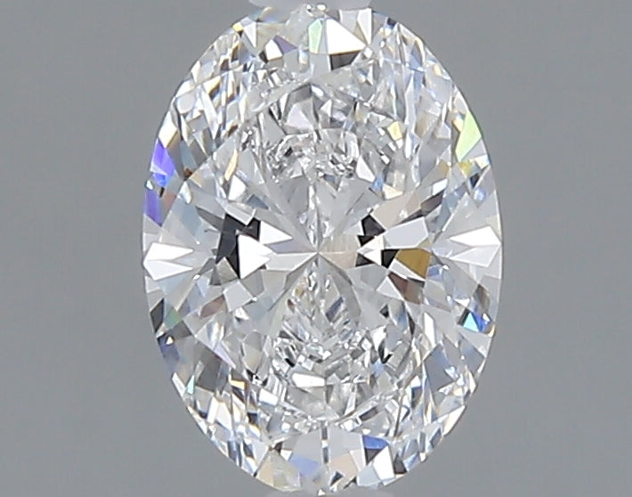 1.10 carat oval lab grown diamond D color VVS2 clarity
