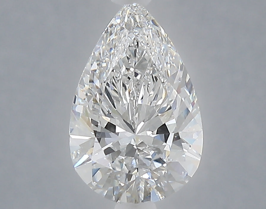 1.55 carat pear lab grown diamond E color VVS2 clarity