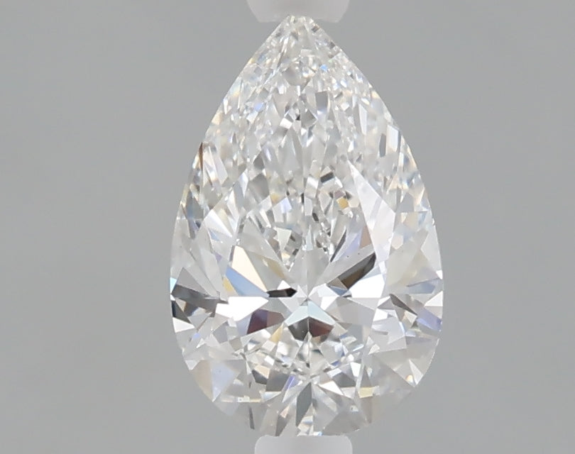 1.10 carat pear lab grown diamond E color VS1 clarity