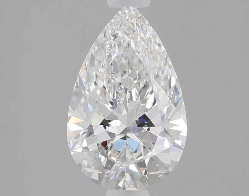 1.07 carat pear lab grown diamond D color VS1 clarity