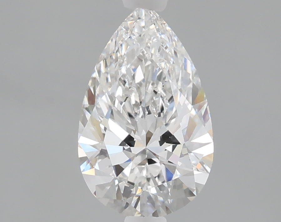 1.57 carat pear lab grown diamond D color VS1 clarity