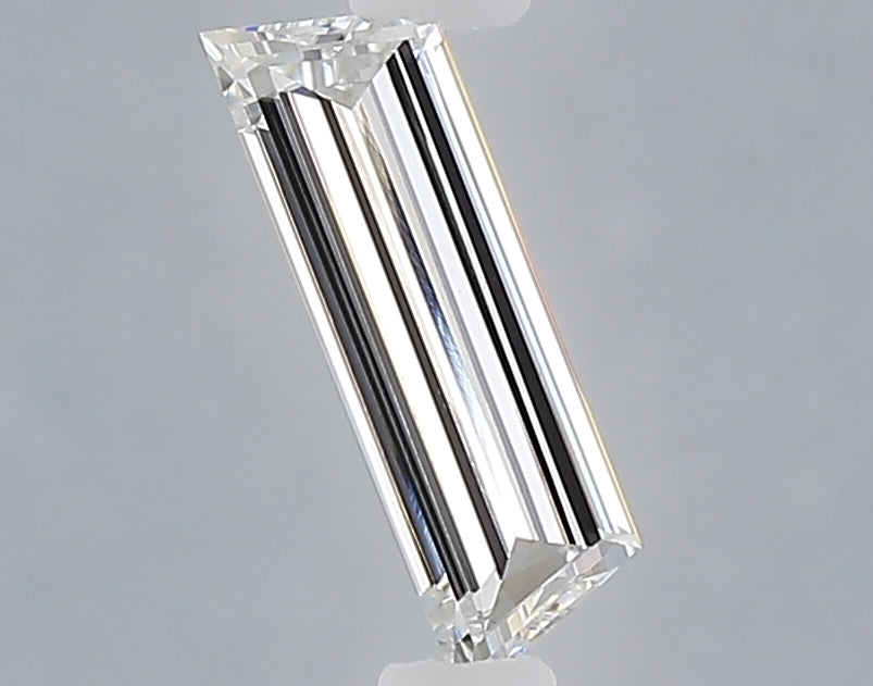 0.32 carat baguette lab grown diamond E color VS1 clarity