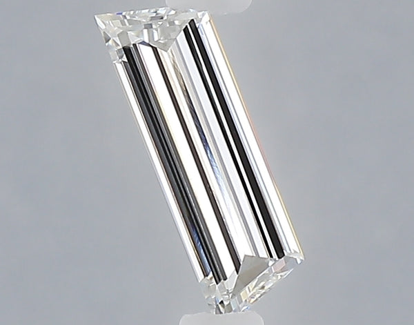 0.32 carat baguette lab grown diamond E color VS1 clarity