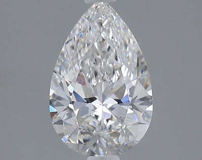 1.58 carat pear lab grown diamond D color VS1 clarity