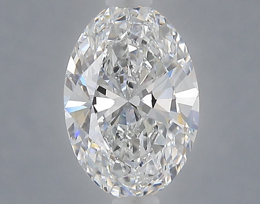 1.10 carat oval lab grown diamond E color VS1 clarity