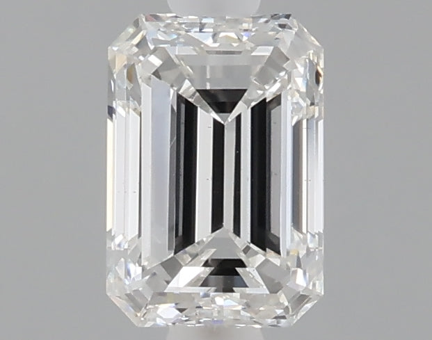 1.01 carat emerald lab grown diamond F color VS2 clarity