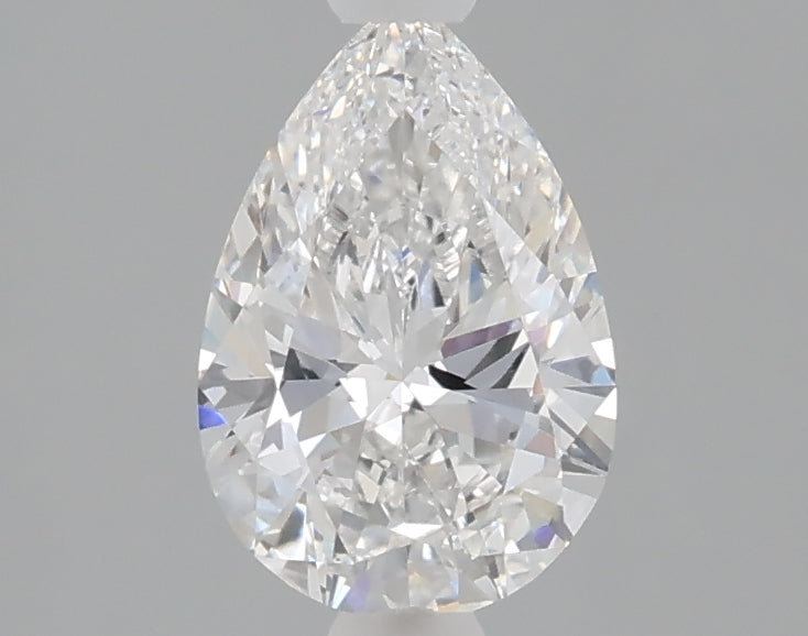 1.02 carat pear lab grown diamond D color VVS2 clarity