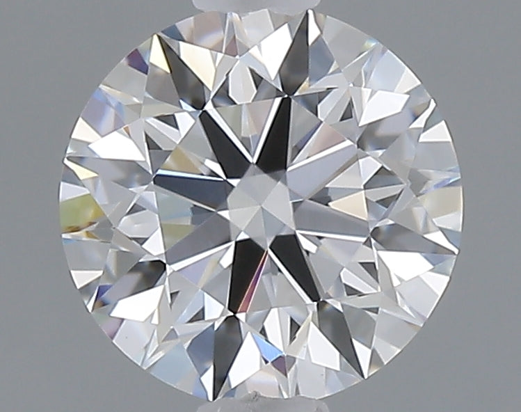 1.09 carat round lab grown diamond D color VVS2 clarity
