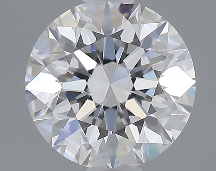 1.09 carat round lab grown diamond E color VVS2 clarity