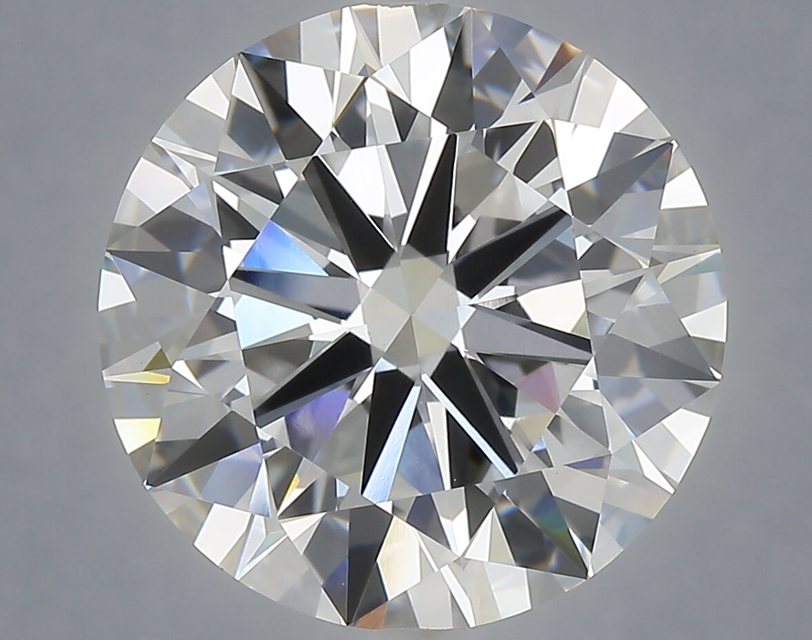 8.69 carat round lab grown diamond G color VVS2 clarity