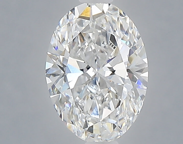 1.10 carat oval lab grown diamond D color VVS2 clarity