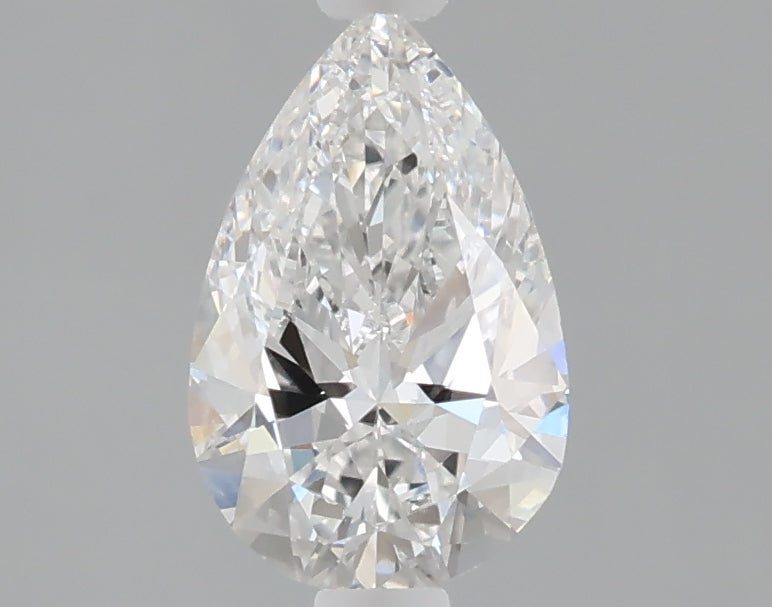 1.04 carat pear lab grown diamond D color VVS2 clarity