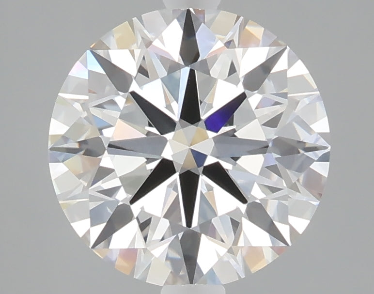 2.52 carat round lab grown diamond E color VVS2 clarity
