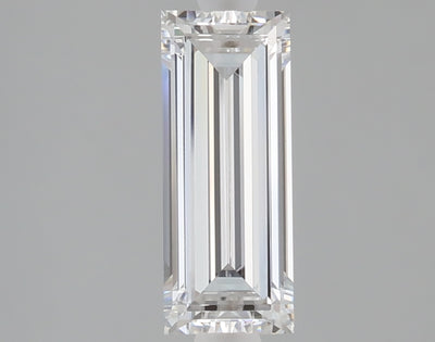 1.03 carat baguette lab grown diamond E color VVS2 clarity