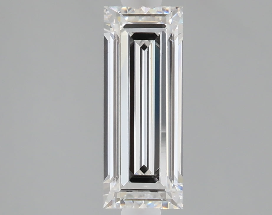 1.04 carat baguette lab grown diamond E color VVS2 clarity