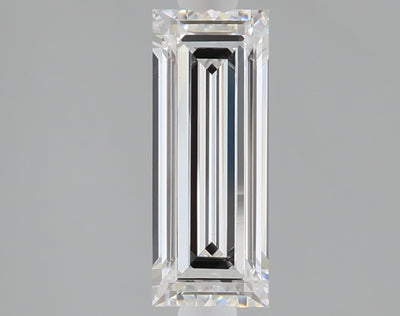 1.04 carat baguette lab grown diamond E color VVS2 clarity