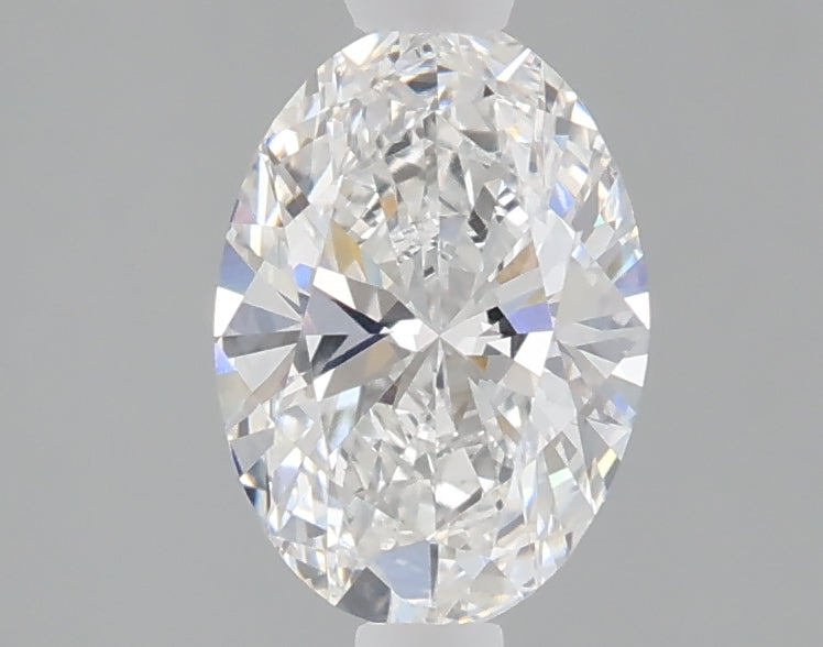 1.10 carat oval lab grown diamond E color VVS2 clarity