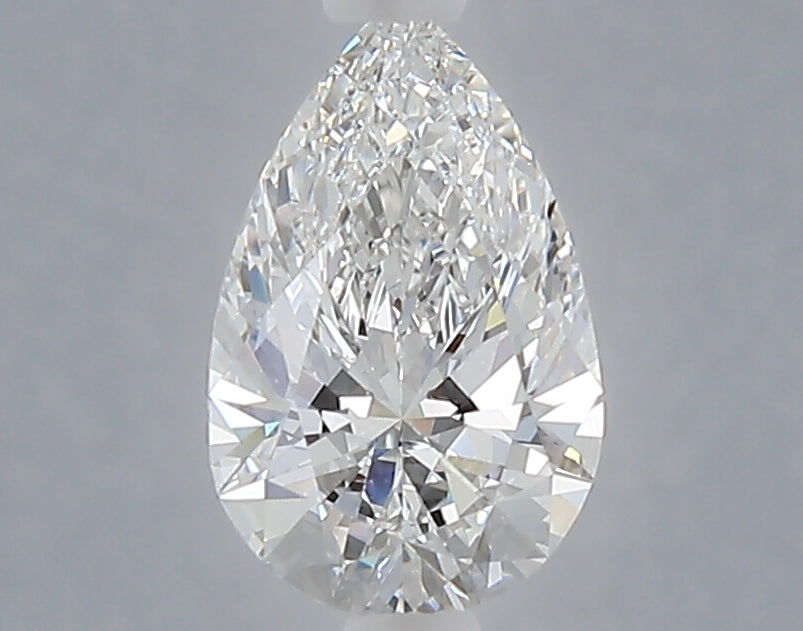 1.09 carat pear lab grown diamond E color VVS2 clarity