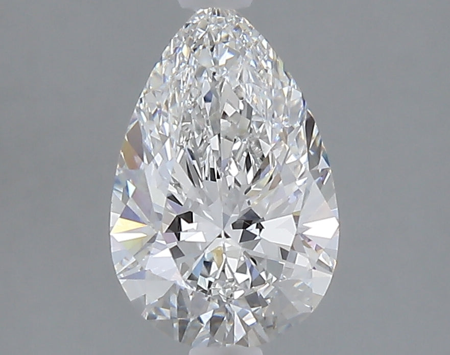 1.57 carat pear lab grown diamond E color VVS2 clarity