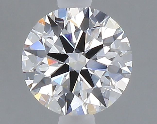 1.08 carat round lab grown diamond E color VVS2 clarity
