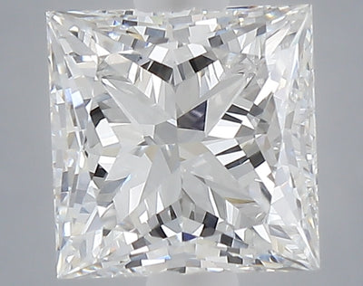 1.10 carat princess lab grown diamond E color VVS2 clarity