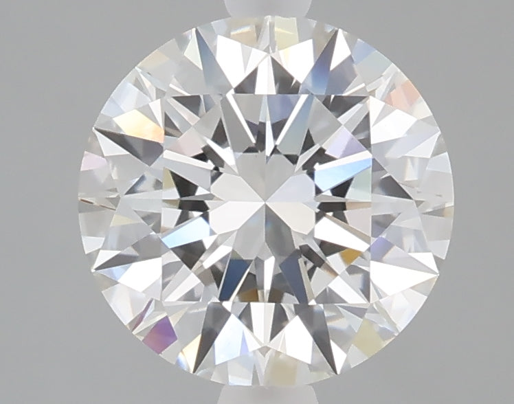 2.07 carat round lab grown diamond D color VVS2 clarity