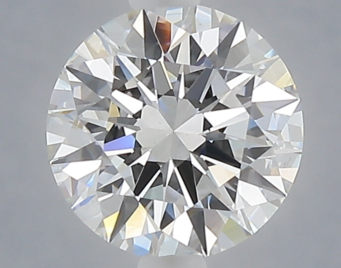1.56 carat round lab grown diamond E color VVS2 clarity