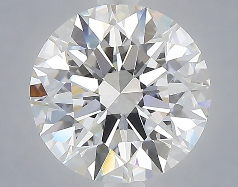 2.53 carat round lab grown diamond E color VVS2 clarity