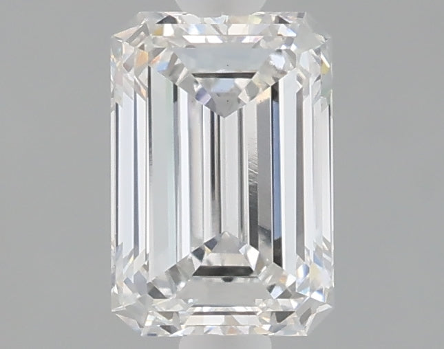 1.04 carat emerald lab grown diamond E color VS1 clarity
