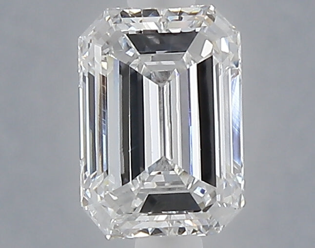 1.06 carat emerald lab grown diamond E color VS1 clarity