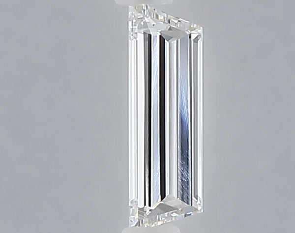 0.33 carat baguette lab grown diamond E color VS1 clarity