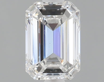1.06 carat emerald lab grown diamond E color VS1 clarity