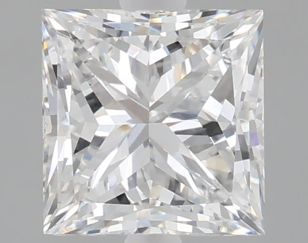 2.00 carat princess lab grown diamond E color VVS2 clarity