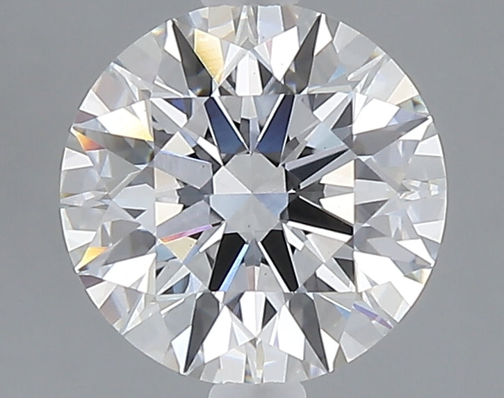 2.02 carat round lab grown diamond F color VS1 clarity