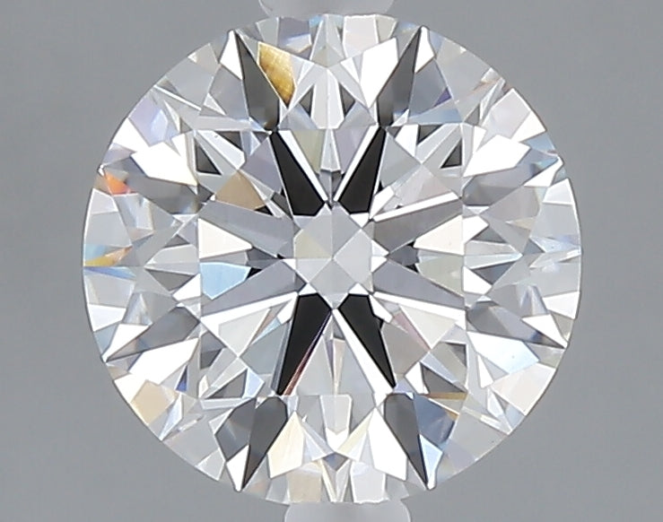 2.04 carat round lab grown diamond E color VVS2 clarity