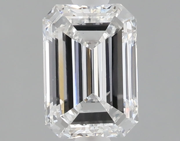 1.06 carat emerald lab grown diamond D color VS1 clarity
