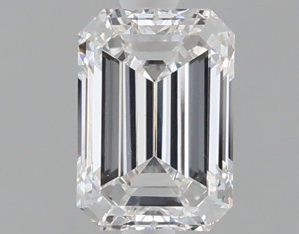 1.10 carat emerald lab grown diamond D color VS1 clarity