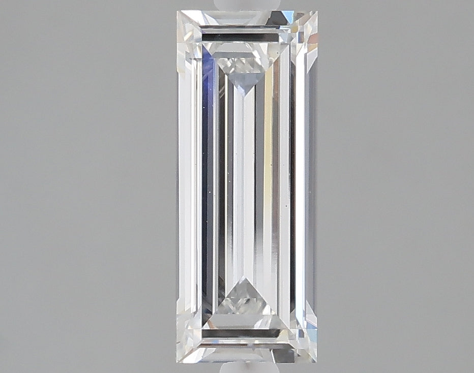 1.04 carat baguette lab grown diamond E color VS1 clarity