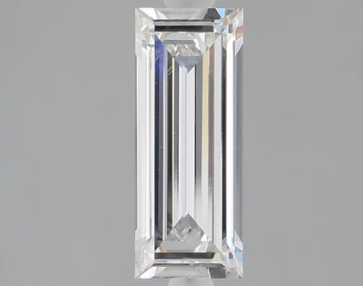 1.04 carat baguette lab grown diamond E color VS1 clarity