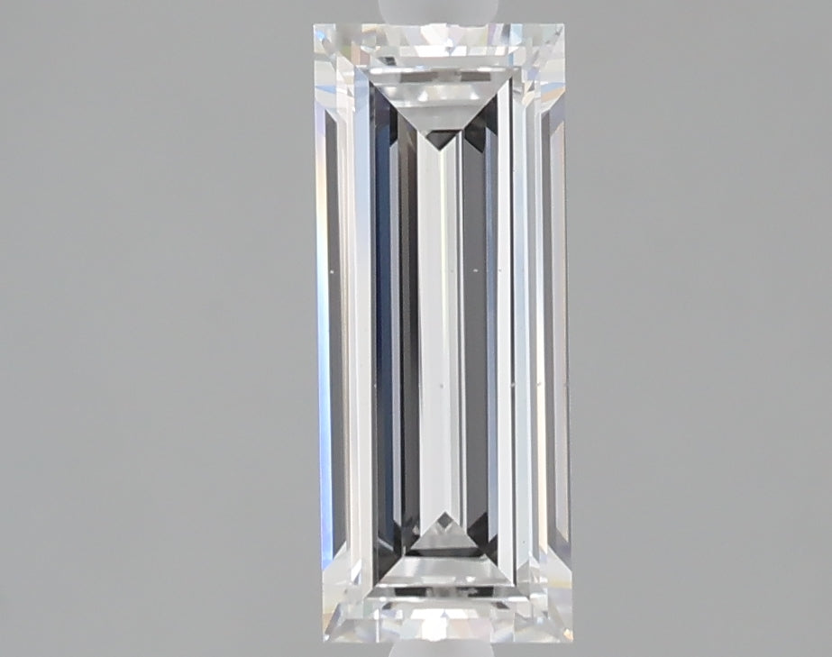 1.00 carat baguette lab grown diamond E color VS2 clarity