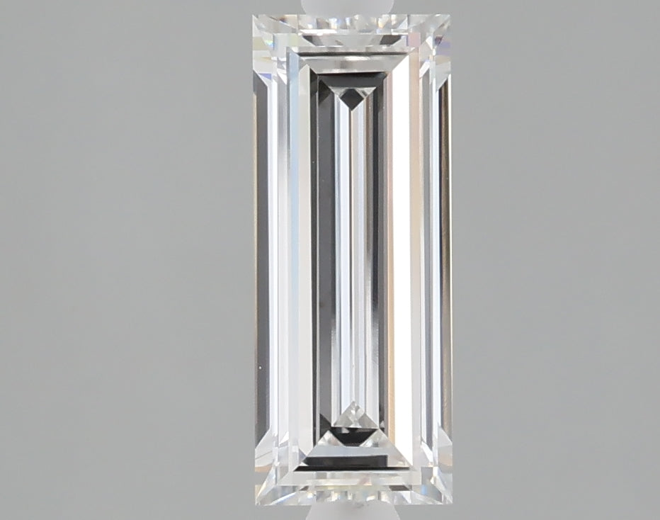1.05 carat baguette lab grown diamond E color VS1 clarity