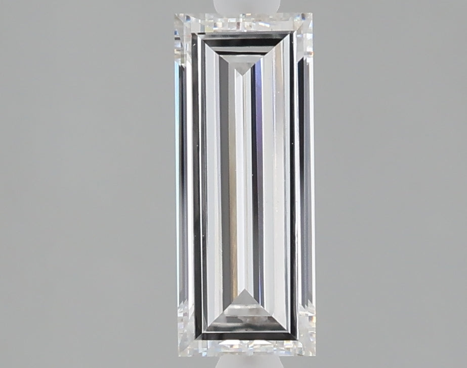 1.03 carat baguette lab grown diamond E color VVS2 clarity