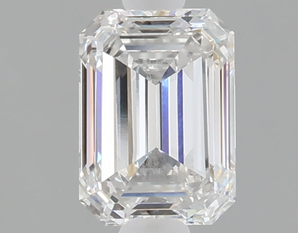 1.01 carat emerald lab grown diamond E color VVS2 clarity