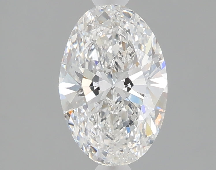 1.05 carat oval lab grown diamond E color VVS2 clarity