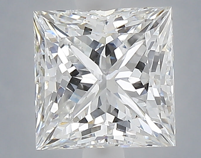 2.04 carat princess lab grown diamond E color VVS2 clarity