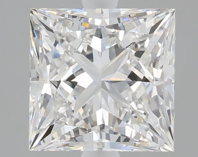 2.54 carat princess lab grown diamond F color VS1 clarity