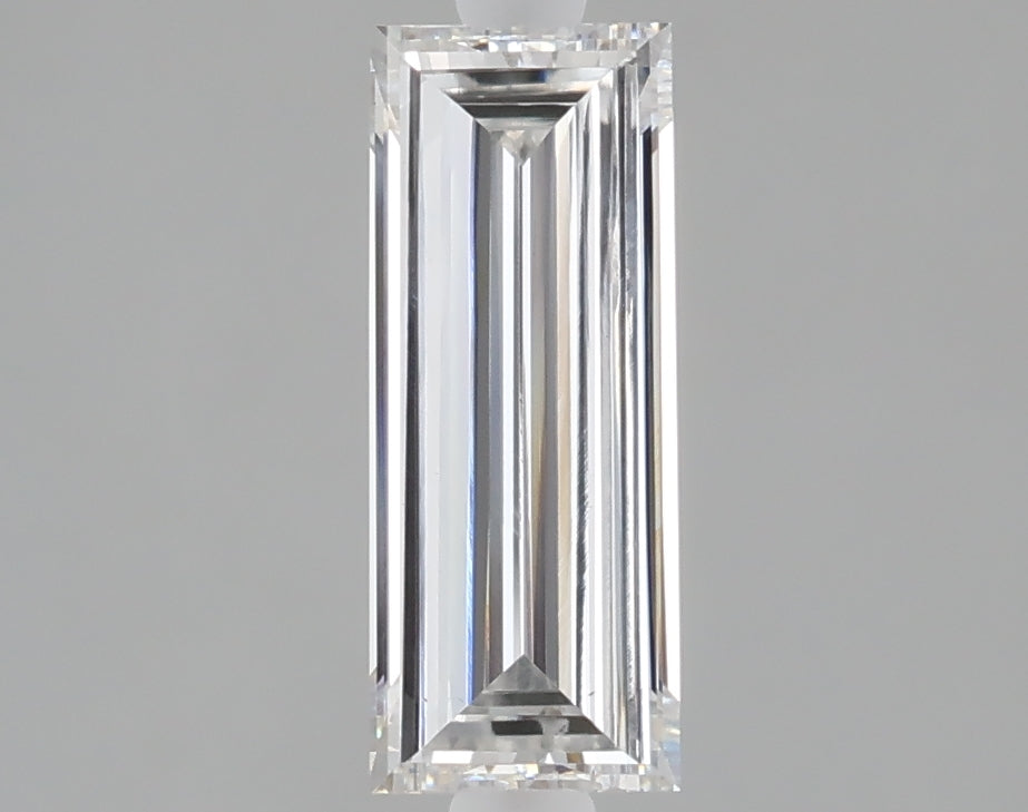 1.04 carat baguette lab grown diamond E color VS1 clarity