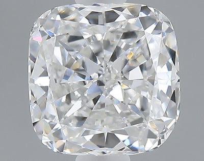 1.01 carat cushion lab grown diamond E color VVS2 clarity